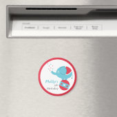 Aimant Cirque Thème Anniversaire Fête Favoriser avec Elep (In Situ (Lave-vaisselle))