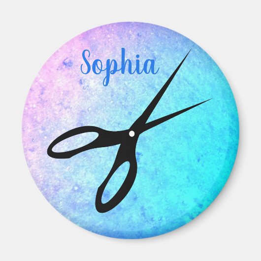 Aimant Ciseaux ciseaux chevalets personnalisés (Devant)