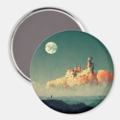 Aimant Citadelle côtière Imaginaire Sci-Fi (Recto/Verso)