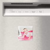 Aimant Citation Bébé Photo Saint-Valentin  (In Situ (Lave-vaisselle))