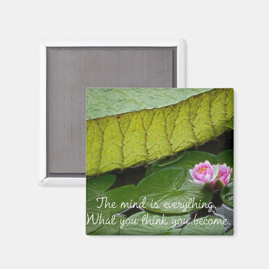 Aimant Citation Bouddha (Recto/Verso)