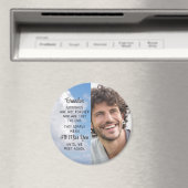 Aimant Citation commémorative Photo Keepsaké personnalisé (In Situ (Lave-vaisselle))