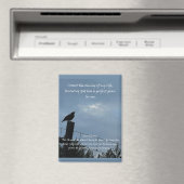 Aimant Citation d'affirmation chrétienne et Bible corresp (In Situ (Lave-vaisselle))