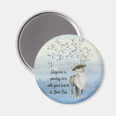 Aimant Citation d'amitié du club de livre (Recto/Verso)