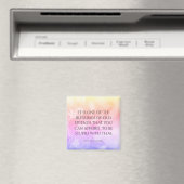 Aimant Citation d'amitié Rose Clair Mignon (In Situ (Lave-vaisselle))