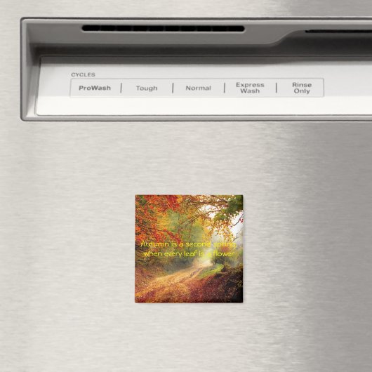 Aimant Citation d'automne (In Situ (Lave-vaisselle))