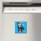 Aimant Citation de barbecue pour 50e anniversaire _super (In Situ (Lave-vaisselle))