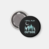 Aimant Citation de camping (Recto/Verso)