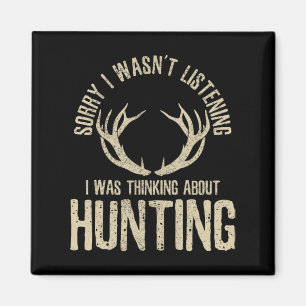 Aimant Citation De Chasse Amusante Dit Deer Venison Elk H