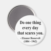 Aimant Citation de Eleanor Roosevelt 2a (Recto/Verso)