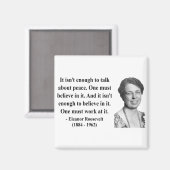 Aimant Citation de Eleanor Roosevelt 4b (Recto/Verso)