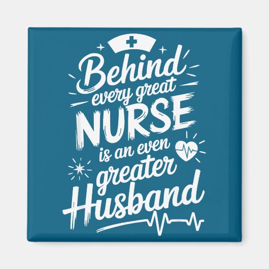 Aimant Citation de femme infirmière pour conception pour  (Devant)