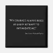 Aimant Citation de fierté et de préjudice I (Devant)