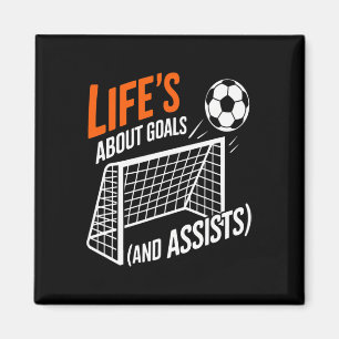 Aimant Citation de football drôle Objectifs de vie Ists M