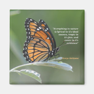 Aimant Citation De George Santayana Sur La Nature