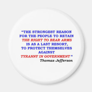 Aimant citation de jefferson