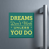 Aimant Citation de la typographie d'inspiration moderne