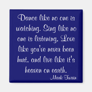 Aimant Citation de Mark Twain