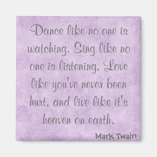 Aimant Citation de Mark Twain
