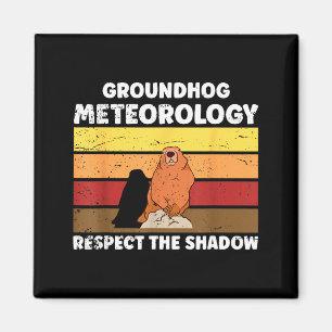 Aimant Citation de météorologie du jour de la marmotte po