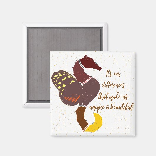 Aimant citation de papillon (Recto/Verso)