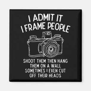 Aimant Citation de photographie horreur effrayant hallowe