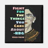 Aimant Citation de Ruth Bader Ginsburg (Devant)