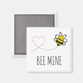 Aimant Citation de Saint Valentin personnalisée - Caricat (Recto/Verso)