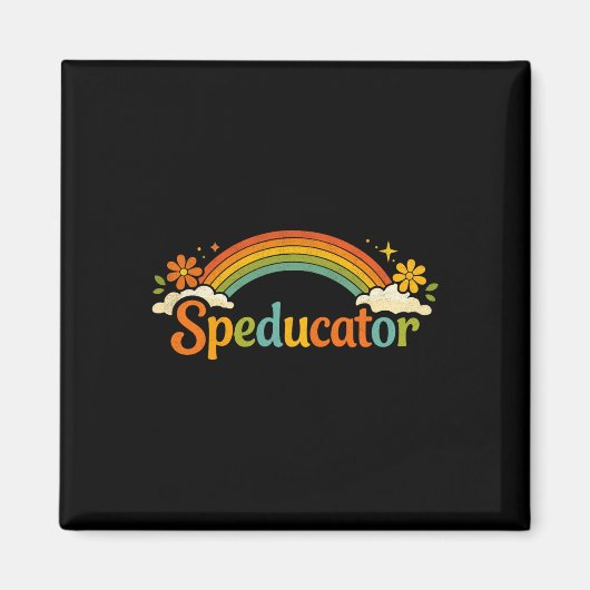 Aimant Citation de Speducator Drôle Professeur d'éducatio (Devant)