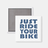 Aimant Citation de VTT motivationnel - Cyclisme drôle (Recto/Verso)