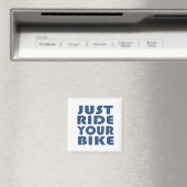 Aimant Citation de VTT motivationnel - Cyclisme drôle (In Situ (Lave-vaisselle))
