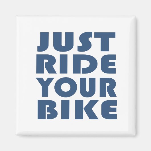 Aimant Citation de VTT motivationnel - Cyclisme drôle (Devant)