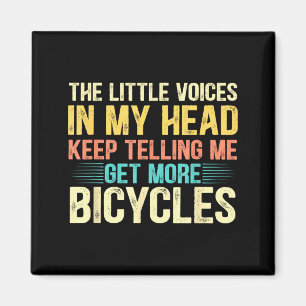Aimant Citation drôle d'amateur de vélo Humour cycliste