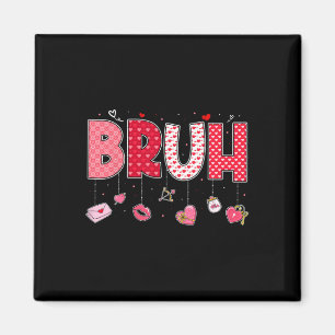 Aimant Citation drôle de mème Bruh salutation frère adole
