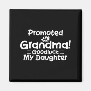 Aimant Citation drôle de promotion de nouvelle grand-mère