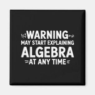 Aimant Citation drôle d'enseignant de mathématiques peut