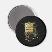 Aimant Citation du Dalaï Lama sur la religion (Recto/Verso)