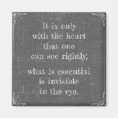 Aimant Citation du Petit Prince (Devant)