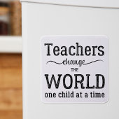 Aimant Citation du script de typographie inspirante de l'