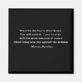 Aimant Citation du stoïcisme futur de Marcus Aurelius (Devant)