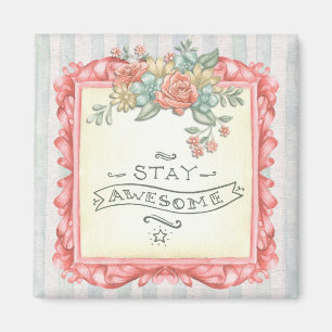 Aimant Citation impressionnante de séjour