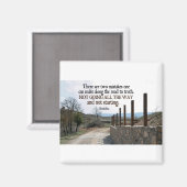 Aimant Citation inspirante — Bouddha (Recto/Verso)