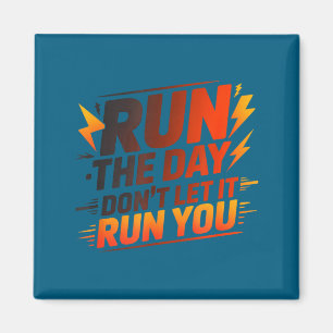 Aimant Citation Inspirante de Fitness Motivationnel