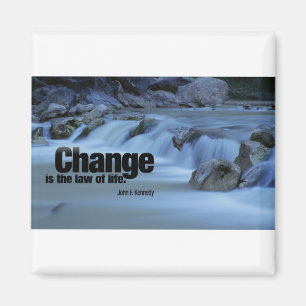 Aimant Citation inspirante, John F. Kennedy