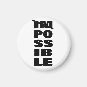 Aimant Citation Inspirationnelle Possibilités infinies Ci