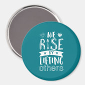 Aimant Citation Inspirationnelle Que Nous Augmentons En L (Recto/Verso)