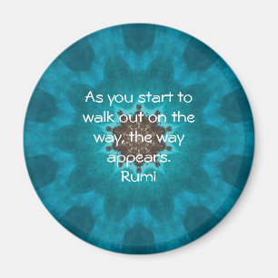 Aimant Citation inspirée de Rumi Parler de foi