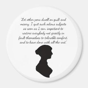 Aimant citation Jane Austen