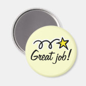 Aimant Citation motivante pour remercier les employés (Recto/Verso)