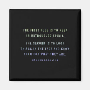 Aimant Citation Motivationnelle De Marcus Aurelius Croiss